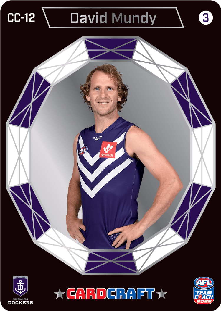 David Mundy, Card Craft #3, 2022 Teamcoach AFL