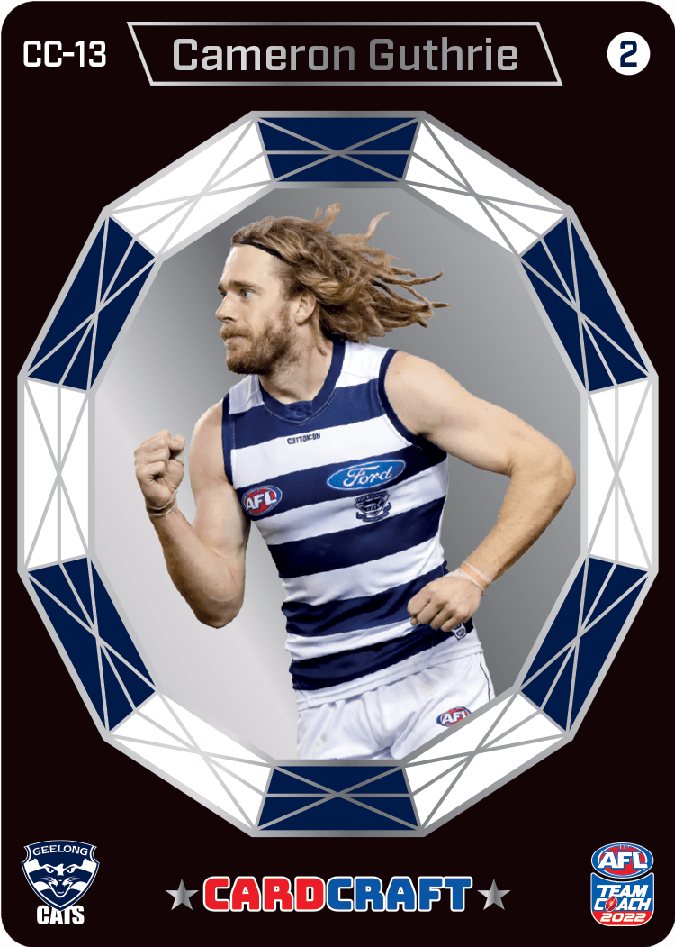 Cameron Guthrie, Card Craft #2, 2022 Teamcoach AFL
