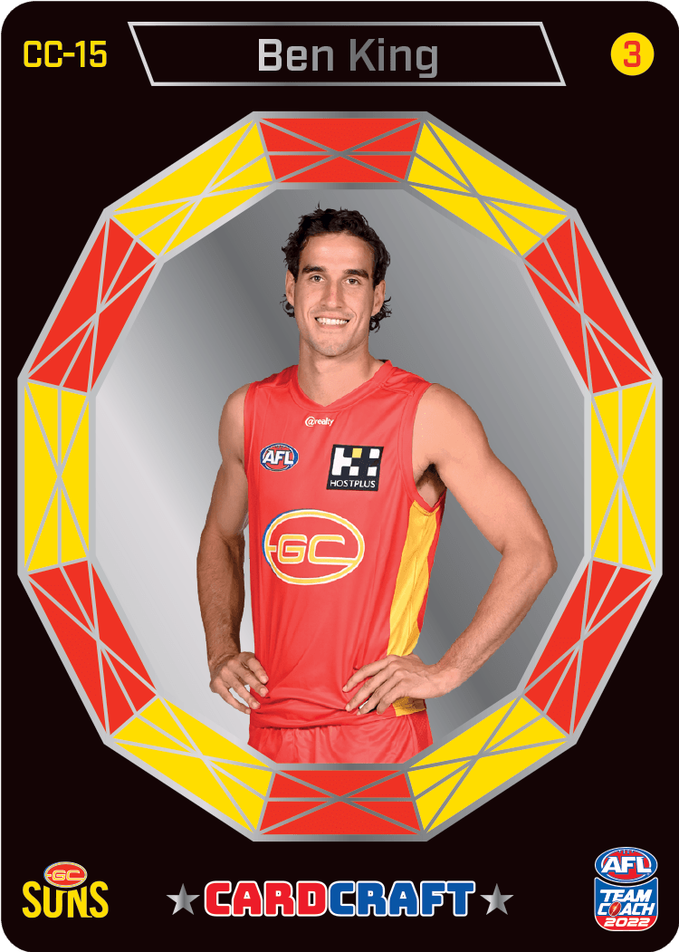 Ben King, Card Craft #3, 2022 Teamcoach AFL