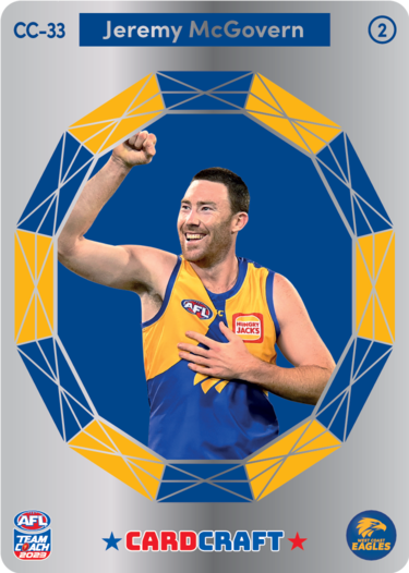 Jeremy McGovern, Card Craft #2, 2023 Teamcoach AFL