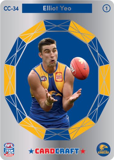 Elliot Yeo, Card Craft #1, 2023 Teamcoach AFL