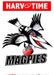 Collingwood Magpies, Mascot Print Harv Time Poster
