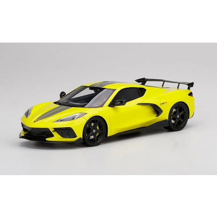 Top Speed Chevrolet Corvette Stingray IMSA GTLM Championship Edition. Accelerate Yellow - 1:18 Scale Resin Diecast Model Car