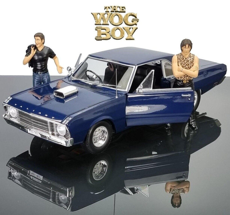 Wog Boy 1969 Chrysler Valiant VF with Figures, 1:18 Scale Diecast Car