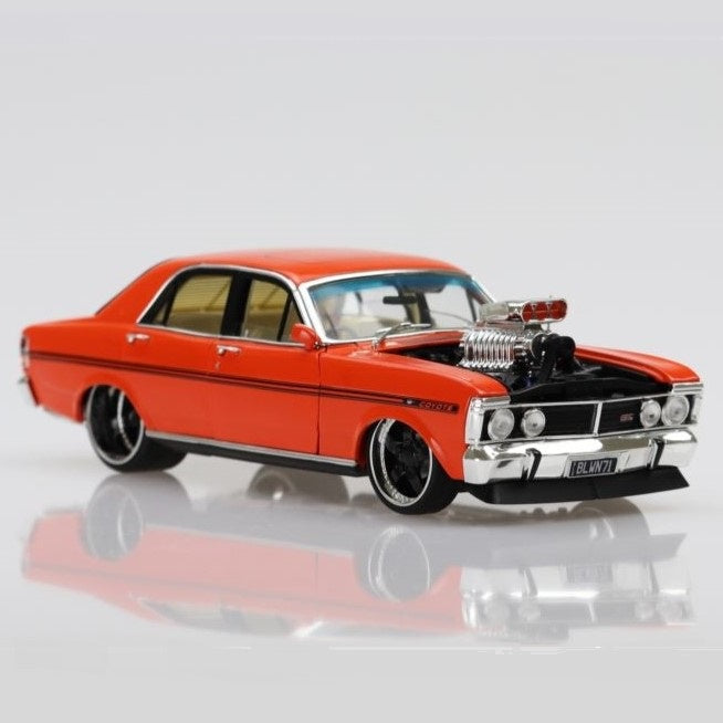 1971 Ford XY GTHO Orange Blown Custom,  1:24 Scale Diecast