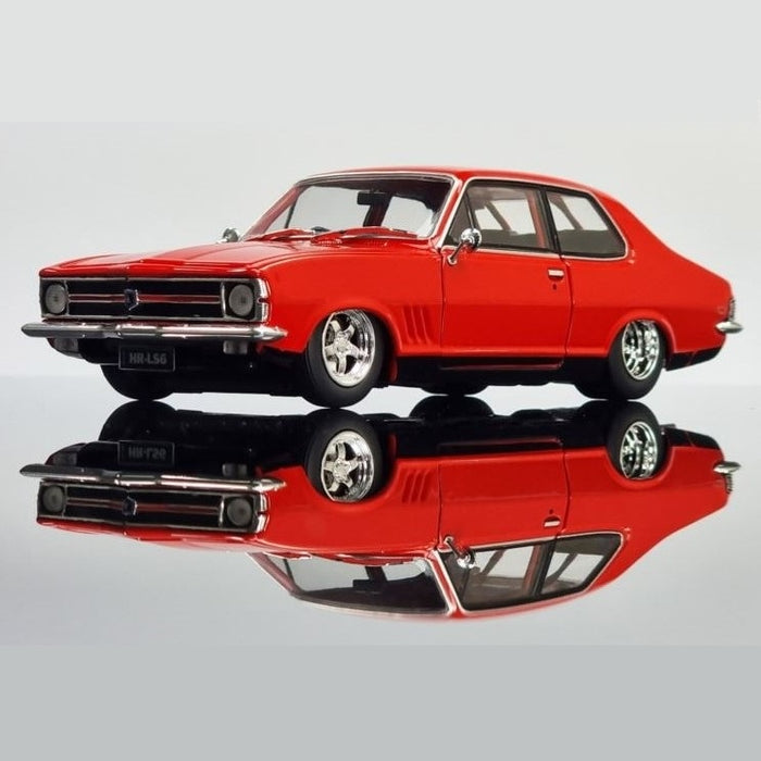 GOLD RIMS Red Holden LC Torana LS6 Turbo, 1:24 Scale Diecast Car