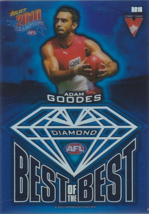 Adam Goodes, Best of the Best Diamond Gem, 2010 Select AFL Champions