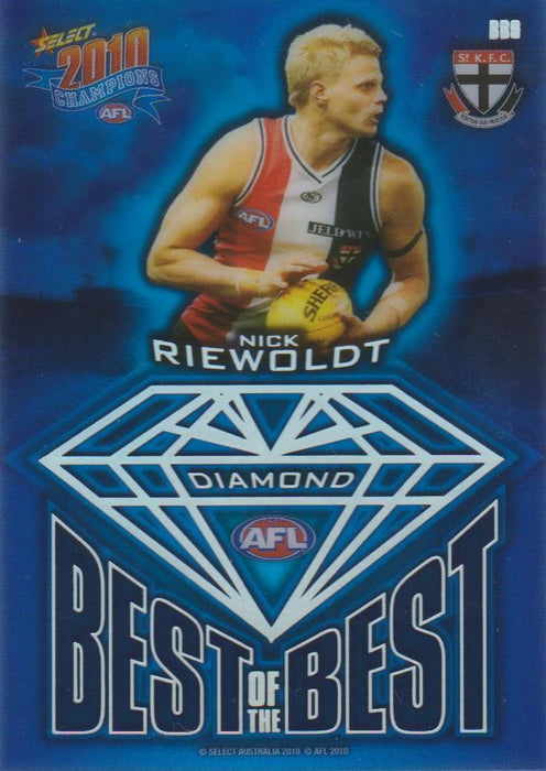 Nick Riewoldt, Best of the Best Diamond Gem, 2010 Select AFL Champions