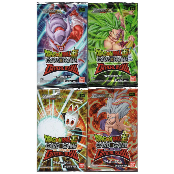 Dragon Ball Super Card Game Critical Blow Zenkai Series Set 05 Booster Pack【B22】