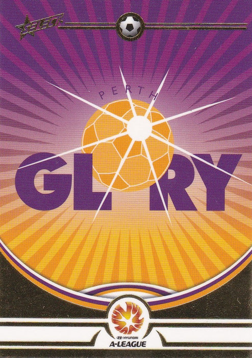 Perth Glory Logo card, 2006 Select A-League Soccer