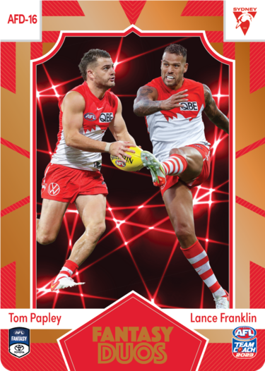 Tom Papley & Lance Franklin, Fantasy Duos, 2023 Teamcoach AFL