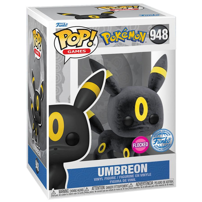 Pokemon - Umbreon US Exclusive Flocked Pop! Vinyl [RS]