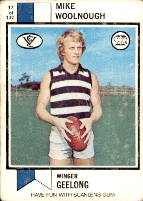 Mark Woolnough, 1974 Scanlens VFL