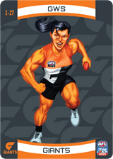 GWS Giants Mascot, 3D Icons, 2021 Teamcoach AFL