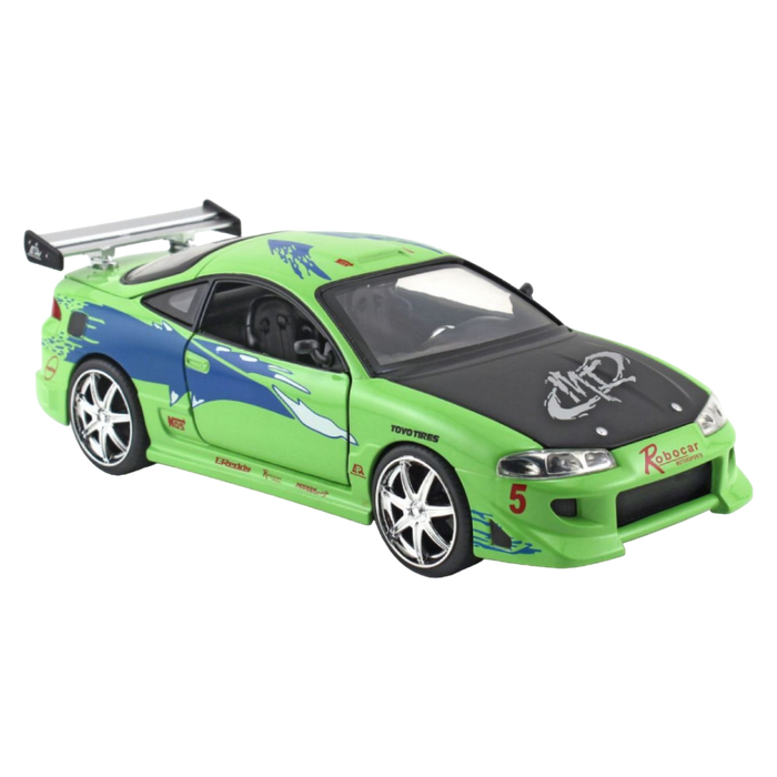Fast and Furious - '95 Mitsubishi Eclipse 1:24 Scale Diecast Hollywood Ride
