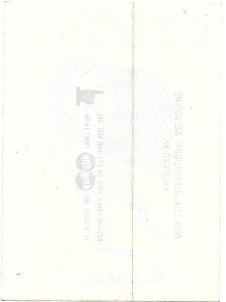 Kevin Bartlett, 1974 Kelloggs VFL Footy Stars