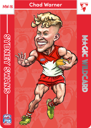 Chad Warner, Magic Wildcard, 2023 Teamcoach AFL