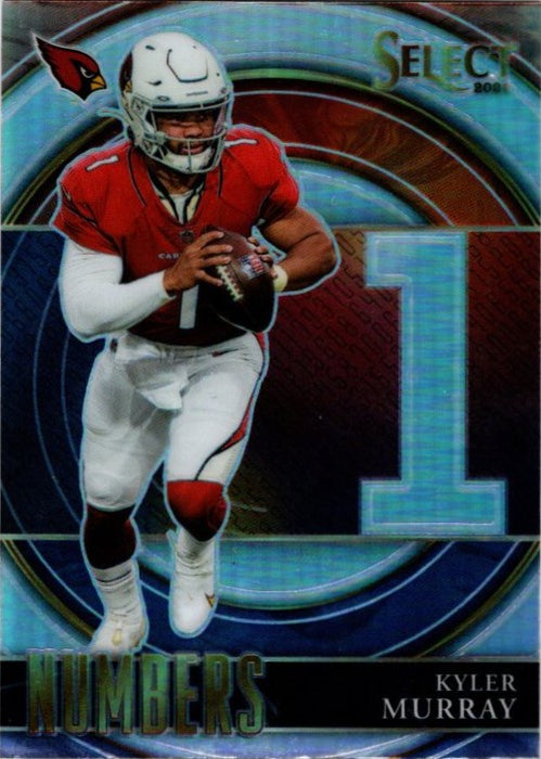 Kyler Murray, Numbers Silver Prizm, 2021 Panini Select Football NFL