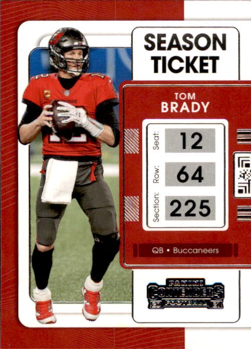 Tom Brady, 2021 Panini Contenders Football NFL