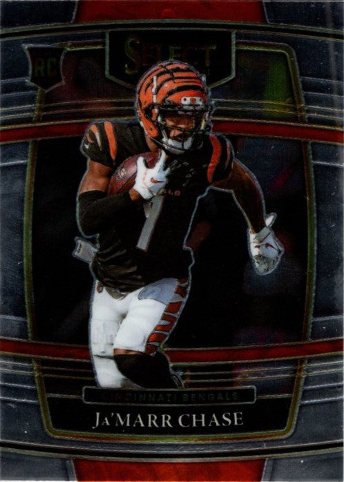 Ja'Marr Chase, RC, 2021 Panini Select Football NFL