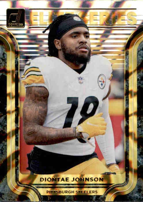 Diontae Johnson, Elite Series, 2022 Panini Donruss Football NFL