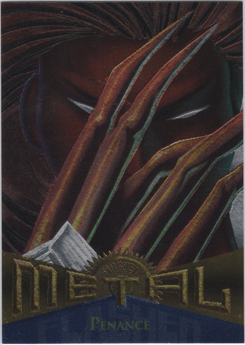 Penance, #109, Silver Flasher Parallel, 1995 Marvel Metal Universe