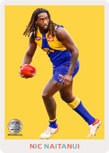 Nic Naitanui, Scanlens 60th Anniversary, 2023 Teamcoach AFL