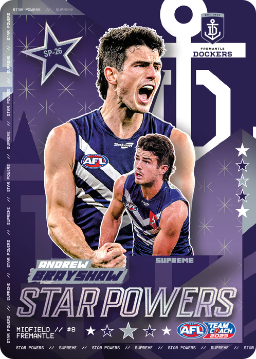 Andrew Brayshaw, Team Star Powers, 2023 Teamcoach AFL