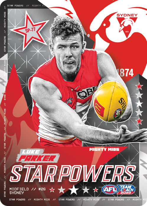 Luke Parker, Star Powers, 2023 Teamcoach AFL