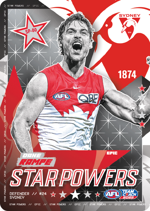 Dane Rampe, Star Powers, 2023 Teamcoach AFL