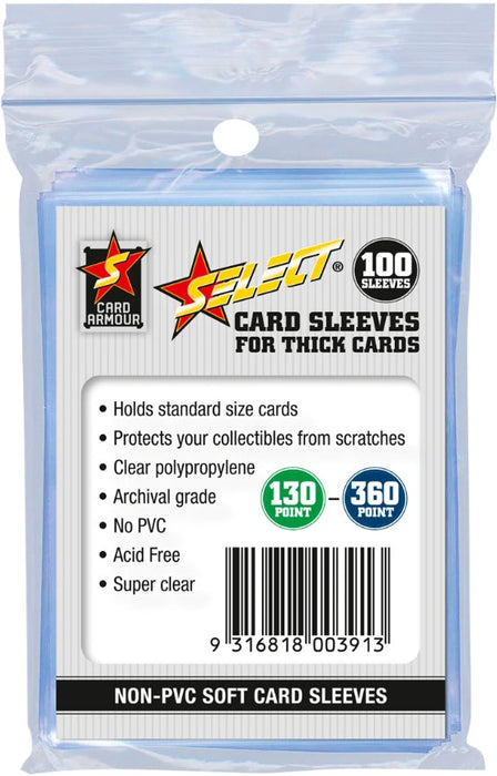 Select Thick Card Sleeves
