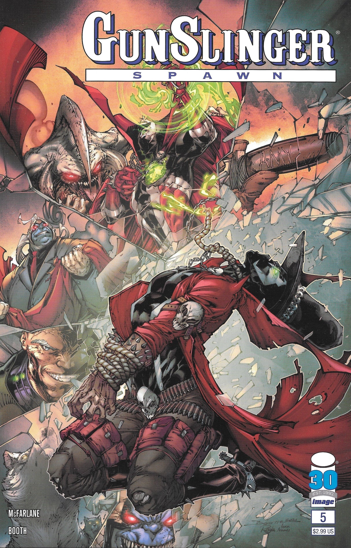 GunSlinger Spawn #5 Cover A Comic