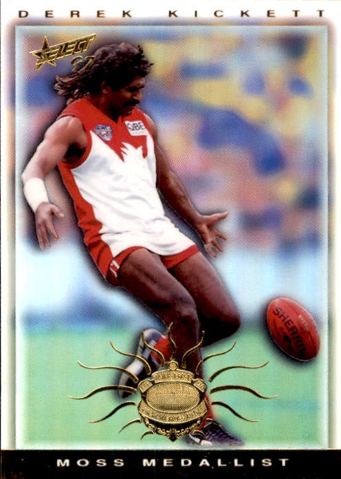 Derek Kickett, Moss Medallist, 1997 Select AFL
