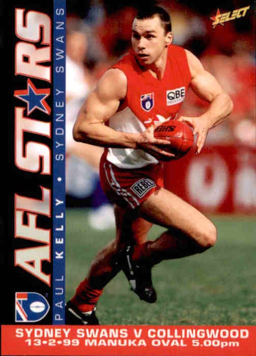 Paul Kelly, AFL Stars, Ansett Australia Cup 1999, 1999 Select AFL