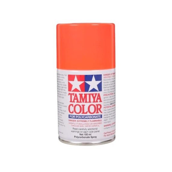 TAMIYA PS-20 FLUORESCENT RED Spray Paint 100ml