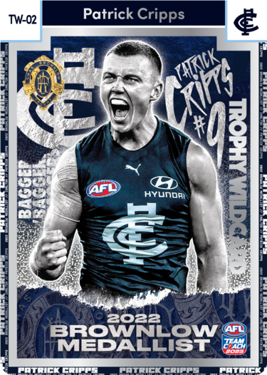 Patrick Cripps, Silver Trophy Wildcard, 2023 Teamcoach AFL