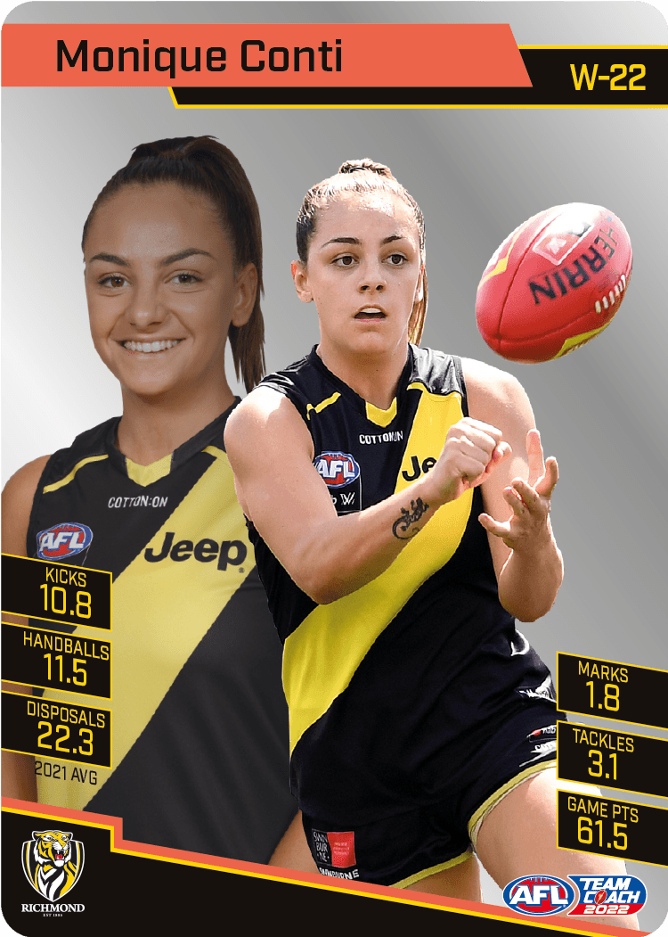 2022 Teamcoach Silver Parallel - Cards 201 to 220 & AFLW - Pick Your Card