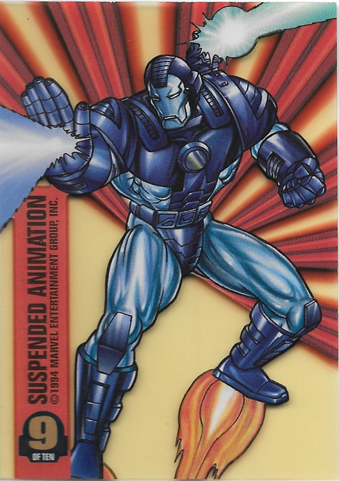 War Machine, Suspended Animation, 1994 Marvel Comics Universe