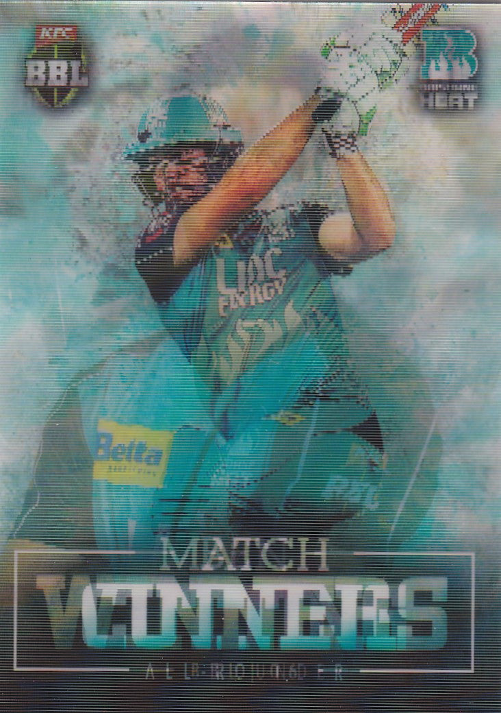 2016-17 Tap'n'play CA BBL Cricket, Match Winners, Ben Cutting, MW-04