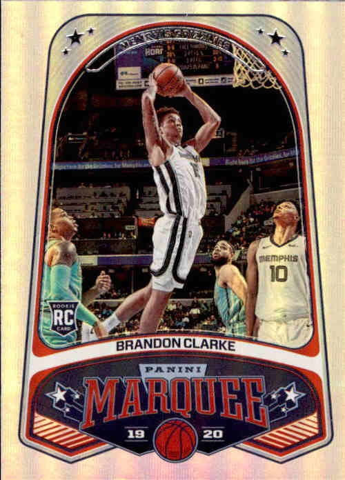 Brandon Clarke, RC, Marquee, 2019-20 Panini Chronicles NBA Basketball