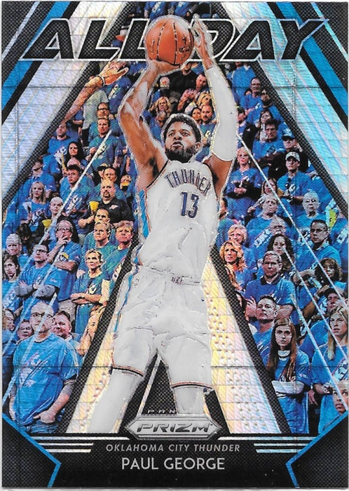 Paul George, All Day, Hyper Prizm, 2018-19 Panini Prizm Basketball NBA