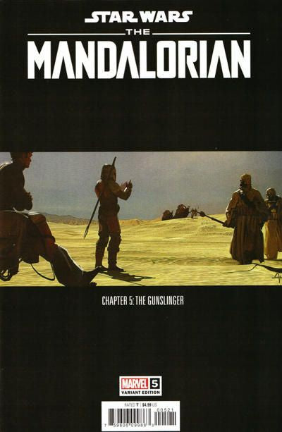 Star Wars The Mandalorian #5 Concept Art Variant Comic