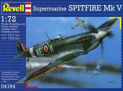 REVELL SPITFIRE MK V 1:72 Model Kit”