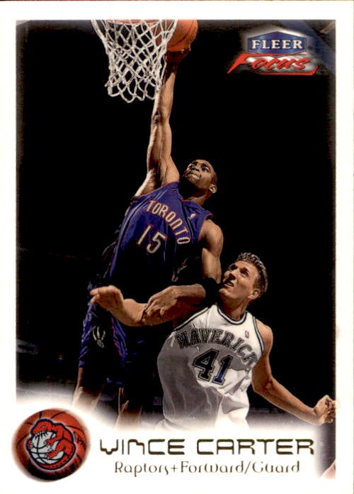 Vince Carter, 1999-00 Fleer Focus Basketball NBA