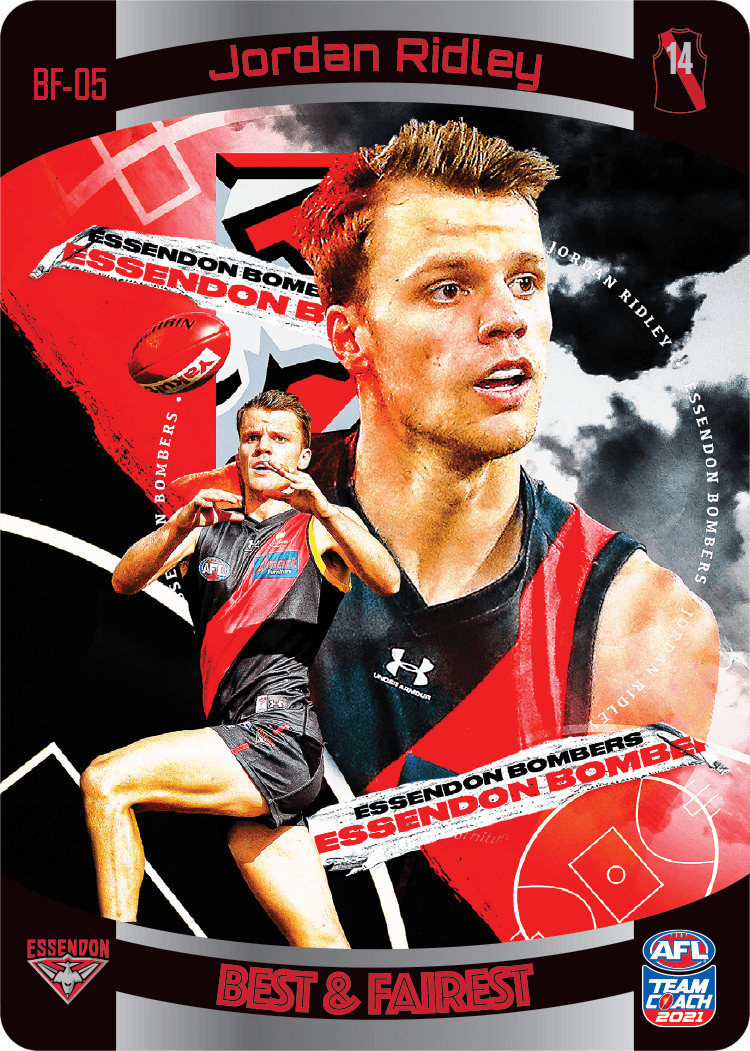 Jordan Ridley, Best & Fairest, 2021 Teamcoach AFL