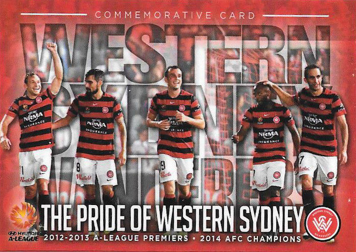 The Pride of Western Sydney, Commemorative Card, 2016 Tap'n'Play