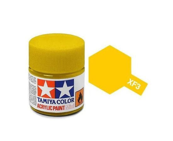 TAMIYA ACRYLIC MINI XF-3 FLAT YELLOW 10ml