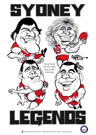 WEG Sydney Legends Poster