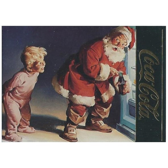 Coca-Cola, Series 4, 10 Card Santa Claus Set, 1995 Collect-a-Card