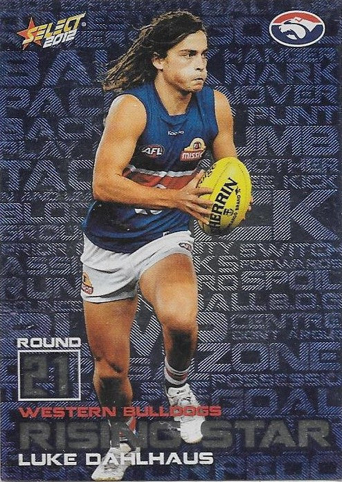 Luke Dahlhaus, Rising Star, 2012 Select AFL Champions
